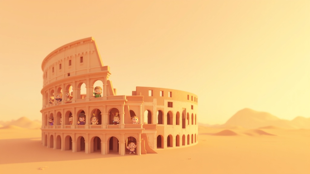 The Colosseum: Gladiator Fights, Wild Beasts, and the Biggest Arena EVER!