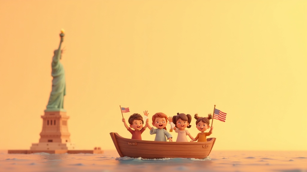 Welcome to America! The Epic Story of Immigration for Kids