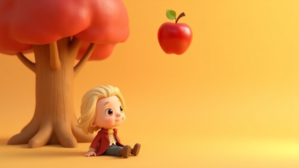 Why Did That Apple Fall Down? Isaac Newton and the Secret of Gravity!