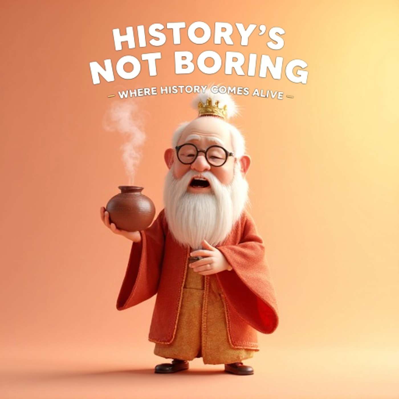 Who invented gunpowder? artwork